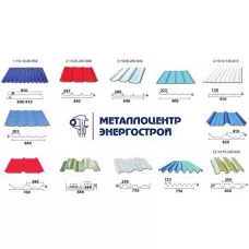 Профнастил (профлист) Н75 RAL 6004 сине-зелёный