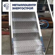 Лист рифленый 10 мм 1500х3000 чечевица