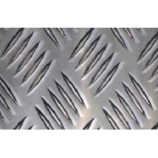 Лист нержавеющий рифленый 10x1500x3000мм КВИНТЕТ